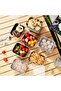 5-Piece Stainless Steel Lunch Box Set with Transparent Lids – Food Prep and Storage Containers, Su - 3