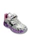 Kuromi 725-26 Glittery Shiny Leather Anatomical Girls' Sneaker White Li̇la 26-30