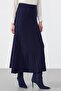 Pilise Knitwear Skirt Dark Blue - 3