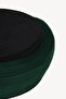 Namaz Sarigi - Green Fabric - Black Skullcap - Plain Wrap - Nâli Şerif - 7 Meters (Züabeli) - 4