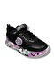 Deep kids 025-26 anorak heart patterned anatomical velcro girl's sneaker black pink