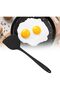 Silicone Spatula with Steel Core, Heat-Resistant Teflon, Cast Iron Spatula for Serving - 2