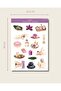 Yoga, Sefcare, Spa Day Themed 3-Piece Sticker Sheet Set - 4