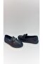 100% Leather Buckle Women's Loafer – Poly Sole Comfort Black - 3
