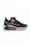 Girl's Black Pink Easy-To-Wear Sneaker Sports Shoes with Spool Rotating Mechanism - 2