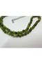 Canada Green Natural Stone Pendant – Handmade Minimal Necklace with 316L Stainless Steel Clip - 3