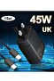 "45W Super Fast Charger: USB-C Wall Adapter with 5A Cable for Samsung Devices" - 6