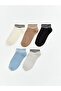 Esvab • Modern & Distinctive Striped Boys' Booties Socks, Pack of 5