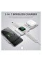 3 in 1 Wireless Charger,Magnetic Foldable Charging Station,Fast Wireless Charging Pad - 2