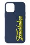 iPhone 13 Compatible Handwritten Navy Blue Silicone Licensed Phone Case