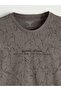 Crew Neck Printed Men's T-Shirt - 7