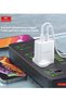 38W PD QC3.0 USB Wall Charger – UK 3 Pin Plug Type-C Fast Charging Adapter for iPhone 16 & More - 2