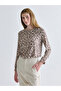 Rmz Gi̇yi̇m Farkiyla Large Size Zero Roba Collar Embroidered Blouse