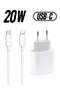 20W Original Phone Fast Charger With Cable For Apple iPhone