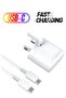 Fast USB-C Charger Plug and Cable for Samsung Galaxy S24/S23/S22/S21/S20 and A-Series Models