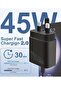 45W Super Fast Charger – USB-C Wall Adapter with 5A Cable for Samsung Devices - 3
