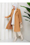 Belted Lined Melton Coat Rc3112