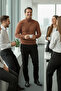 Men's Classic Turtleneck Sweater Patterned - 3