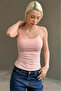 Pink Adjustable Buckle Strap Women's Tank Top Mg2676 - 6