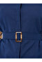 Women Cap Sleeve Belted Shirt - 4