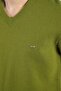 Fiato V-Neck Men's Long Sleeve 100% Lamb Wool Knitwear Sweater - 2