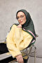 Lorena - Silkhome Aura Viscose Blended Cotton Texture 90X90Cm Scarf – 4 Seasons Use - 140007-07 - 2