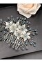 Radiant Flowers: Modern Hair Comb - 8
