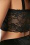 Women's 3-Piece Velvet Cropped Dressing Gown Satin Pajama Set with Socks as a Gift - 7