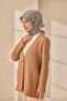 Lorena - Silkhome Aura Viscose Blended Cotton Texture 90X90Cm Scarf – 4 Seasons Use - 140006-28 - 3