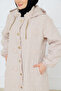 Women's Fringed Plus Size Quilted Cap - 8