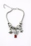 Mixed Figured Starfish Charm Girl's Bracelet – Silver Color Summer Themed Marine Concept Jewelry - 2