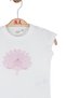 Girl's Peacock T-Shirt Nk-31626-Y - 2