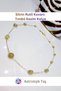 Original Citrine Stone Pendant - Magnet for Money and Success and Crystal of Luck - Certified - Tumbled Cut - 2