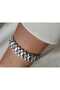 Steel Xuping Bracelet Silver Zircon Stone Stainless - 5