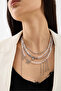 Loop Layer Kendi Kombinini DIY Series Crystal & Hematite Necklace - 5