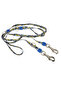 Handmade-Double Carabiner Dog Walking Leash.Hooks for Dogs between 20 and 40 Kilos.