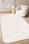 Machine Washable Non-Slip Sole Stain Resistant Digital Living Room Rug Kitchen Rug and Runner Rug