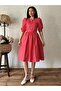 Red Polka Dot Watermelon Sleeve Dress