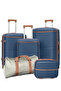 Hard Shell Unbreakable Expandable PP 5ST Luggage, Lightweight, Secured Lock Suitcase