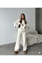 For the Love of Panda! Soft Textured Patterned Two-Piece Knit Set Fits Sizes 38-42 - 3