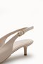 Phoebe Lia Women's Pointed Toe Open Back Thin Heeled Shoes 0012200 Patent Leather - 5