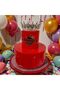 Silver Birthday Girl Cake Decoration with Plexy Writing - 2