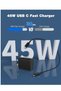 45W USB C Super Fast Charger 2.0 for Samsung Galaxy S23/S23 Ultra/S23+/S22/S22 Ultra/S22+/S21/S20/N - 3