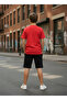 Boy's 100% Cotton T-Shirt and Shorts Set - 7