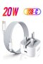 (20W) USB-C Fast Charger For iPad Pro 12.9), USB C to USB C Cable Fast Wall Charger And Plug Power