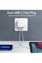 2-Pack iPhone 16 Charger – Fast USB-C to Lightning Charging Cable & Plug, Dual C Fast Charge for iP - 5