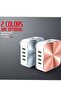 50W Fast Charging Desktop USB Charger – 8-Port USB Charging Station with QC3.0 Fast Charge, Intelli - 3