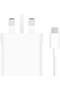 67W Charging Combo Type-A UK | Fast Charging Power Adapter for Smartphones, Laptops & Tablets | Whi - 3