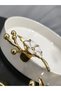 6-Piece Accessory Glass and Porcelain Holder, Compatible with All Serving Presentation Dishes, Bowl and Plate Accessories, Luxury - 6