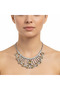 Crystal Stone Glamorous Evening Dress Necklace – Drop Model Special Occasion & Event Necklace - 7